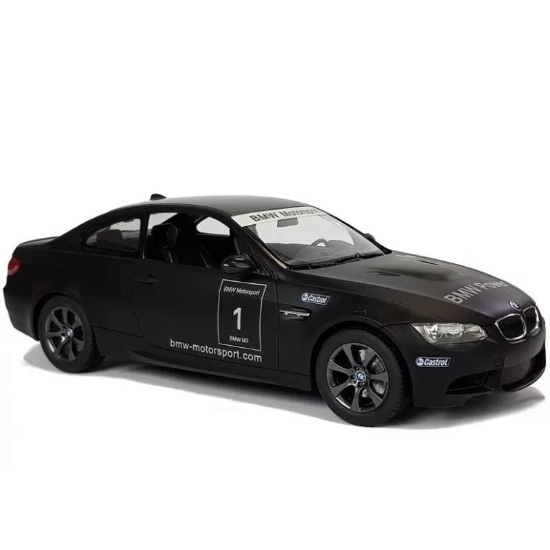 BMW M3 Remote Controlled Sports Car RC Rastar Black 1:14