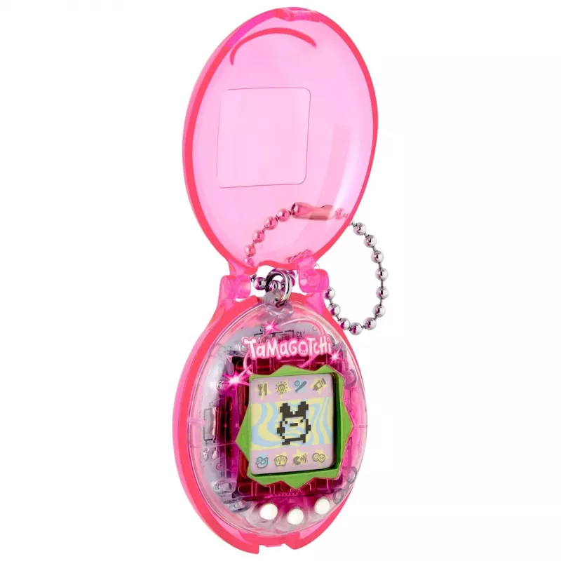 BND Tamagotchi Original Virtual Pet with Protective Case - Pink