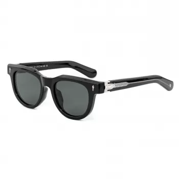 BOBROFF BFG0011-C1 Unisex Sunglasses - Classic Full-Rim Plastic Frame with UV400 Protection