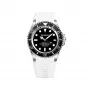 BOBROFF MAN BF0001-BFSTB Analog Quartz Watch 44mm Black Leather