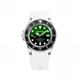 BOBROFF MAN BF0002i-BFSTB 44mm Analog Quartz Watch Black Leather