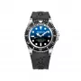 BOBROFF MAN BF0003-BFSTN Analog Quartz Watch 42mm Blue Dial Brown Leather Strap