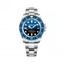 BOBROFF MAN BF0003ba 42mm Quartz Analog Watch Black Dial Leather Strap