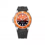 BOBROFF MAN BF0004ibnBFS Analog Quartz Watch 42mm Stainless Steel Black Dial Genuine Leather Strap