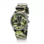 BOBROFF MAN BF0020 Analog Quartz Watch 42mm Stainless Steel Black Leather
