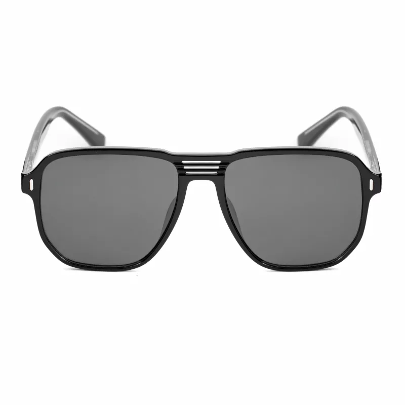 BOBROFF MAN BFG0003-C1 Sunglasses - UV400 Protection, Polycarbonate Lenses, 56mm Lens Width
