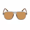 BOBROFF MAN BFG0003-C5 Rectangular Sunglasses UV400 Polycarbonate Lens 56/17/145 mm
