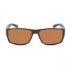 BOBROFF Men's Fashion Sunglasses BFG0031-C4P - Rectangular Black Frame, UV400 Lens