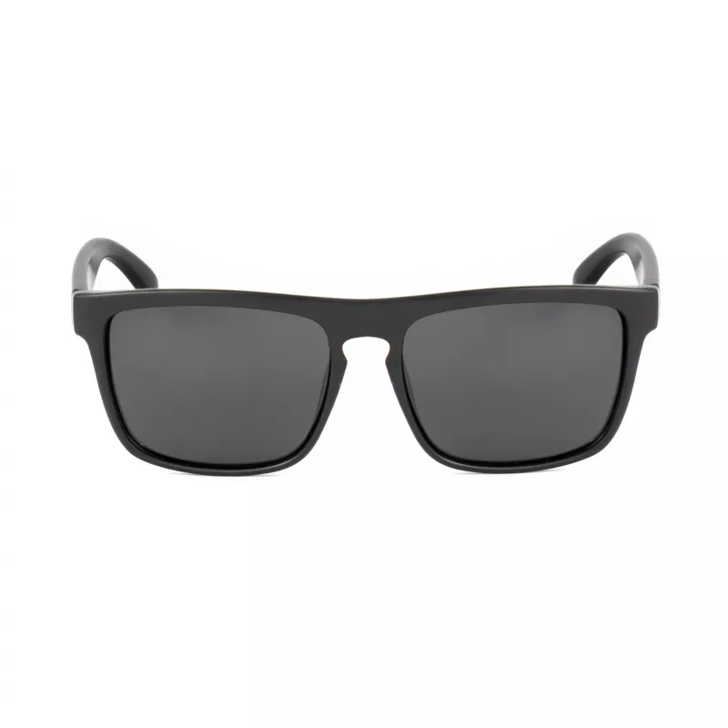 BOBROFF Men's Rectangular Polarized Sunglasses BFG0033-S05P - Black Frame, Grey Lens, 57-18-138 mm