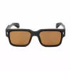 BOBROFF Men's Rectangular Sunglasses BFG0021-C1 Black/Grey UV400