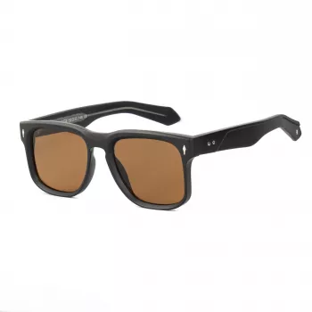 BOBROFF Men's Square Sunglasses BFG0016-C2 52mm Black
