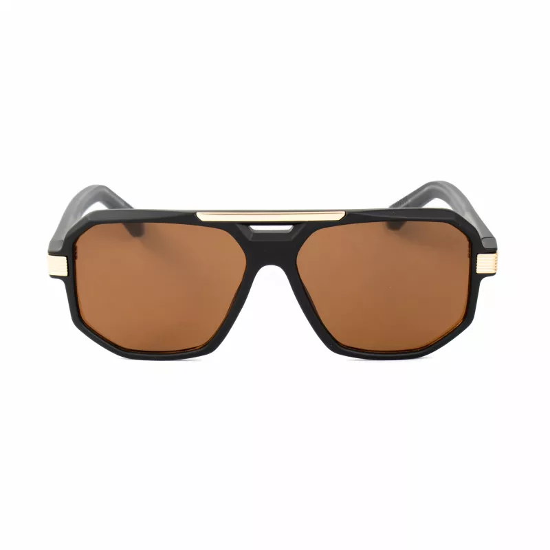 BOBROFF Men's Sunglasses BFG0014-C2 Full-Rim Tinted Lens UV400 56-16-143 mm