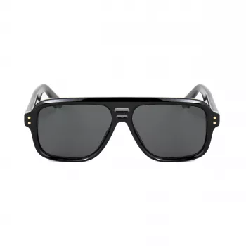 BOBROFF Men's Sunglasses BFG0019-C1 Black Frame Grey Lens UV400 56-19-148