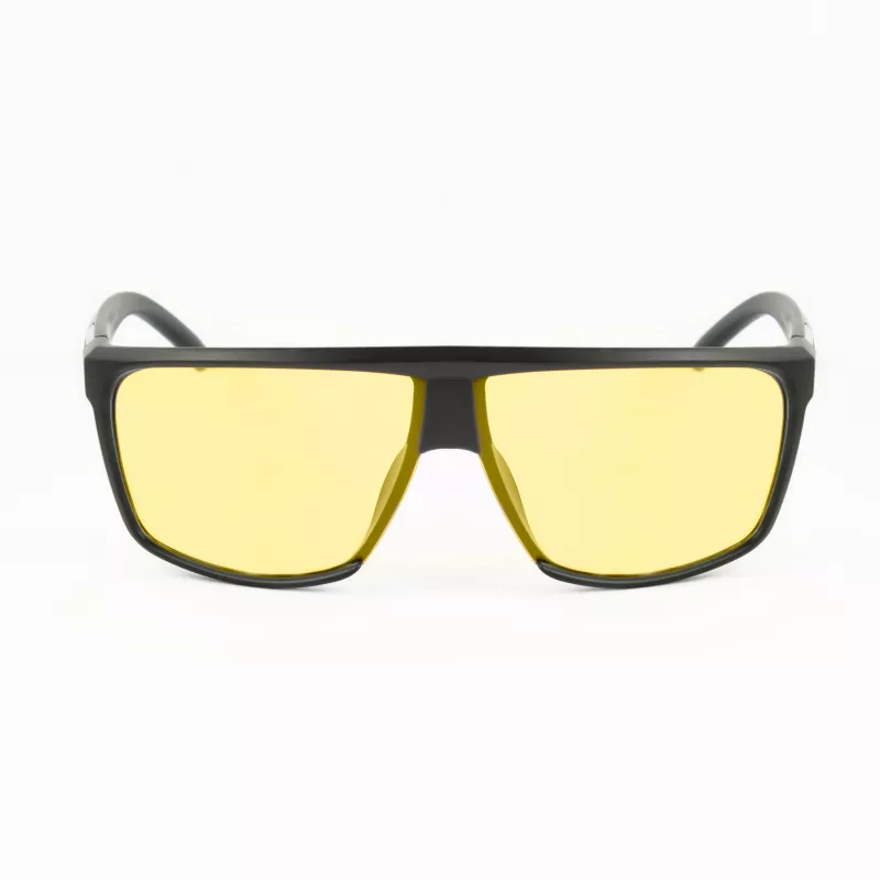 BOBROFF Men's Sunglasses BFG0029-C3P - Rectangle Full Rim Black Frame with Grey UV400 Lenses (65/10/130 mm)