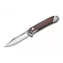 BOKER MAGNUM Magnum Rubico Auto Knife - Drop Point 440A Stainless Steel Blade, Aluminum Handle, Push Button Automatic, Plunge Lock, Reversible Pocket Clip, Black
