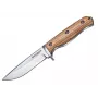 Boker Magnum Zebra Drop Folding Knife 02SC337, 440A Stainless Steel Drop Point Blade, Zebrawood Handle, Liner Lock, EDC Pocket Knife