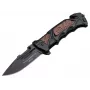 Böker Plus AK-14 Folding Knife AUS-8 Stainless Steel Drop Point Blade Aluminum Handle Linerlock