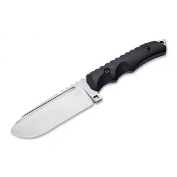 Böker Plus Hermod 2.0 Folding Knife D2 Satin Drop Point G10 Black
