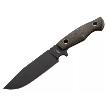 Boker Plus Vox Rold Black SK5 Fixed Blade Knife