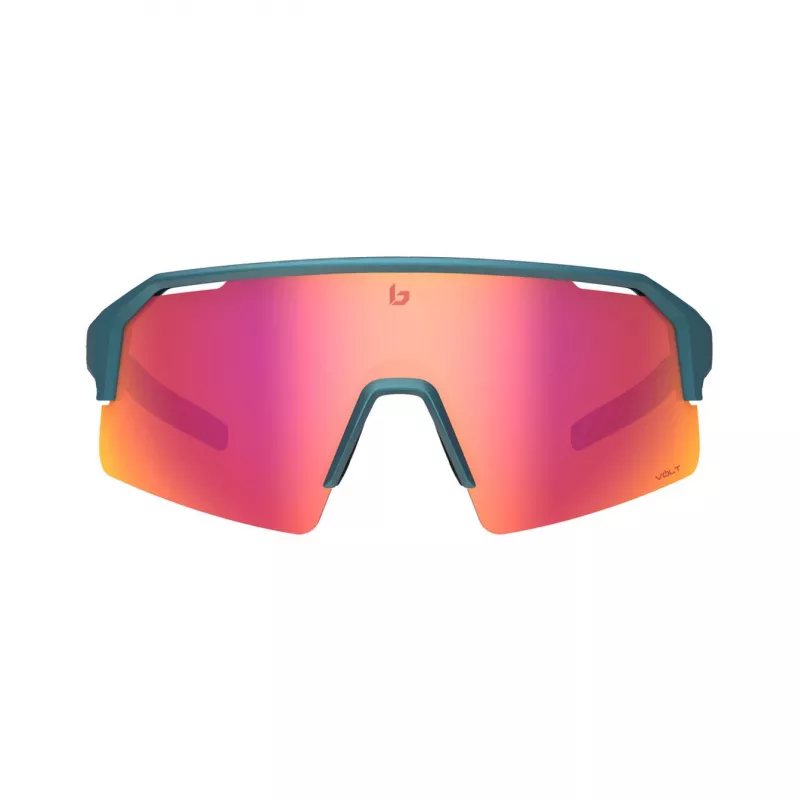 Bolle BS005007 Unisex Sunglasses - Matte Black Frame, TNS Gun Lens - 64mm Lens Width