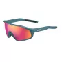 Bolle BS010009 Unisex Sport Sunglasses - Black Nylon Frame, Grey Polycarbonate Lenses, UV400 Protection
