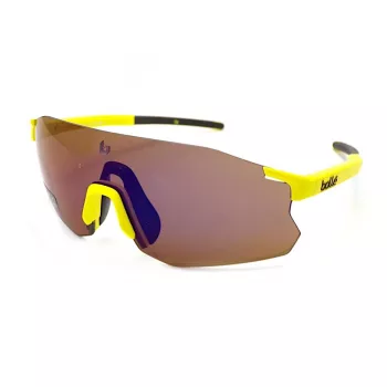 Bolle BS016007 Unisex Sunglasses - Sport Wrap-Around, UV400, Polycarbonate Lenses