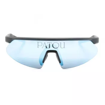 Bolle SP0080160632B Unisex Sport Sunglasses, Matte Black, Smoke Lens, 143/0/135 mm
