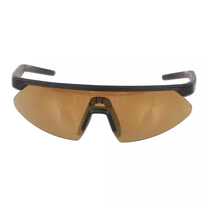 Bolle SP0080160999B Unisex Shield Sunglasses with Volt+ Ruby Lens, Matte Black Frame