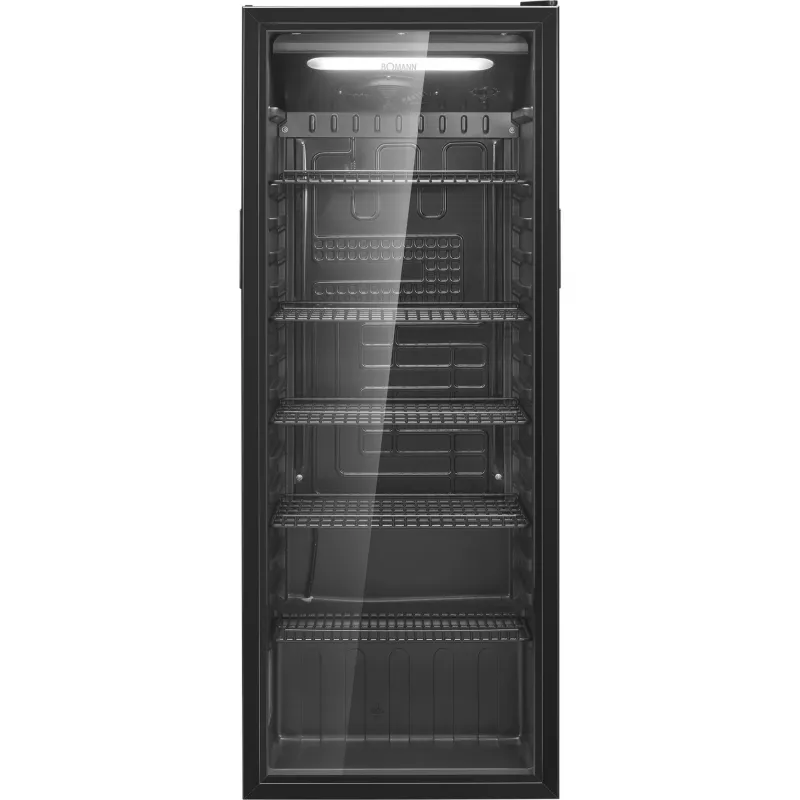Bomann KSG 7292 Glass Door Refrigerator 143cm White