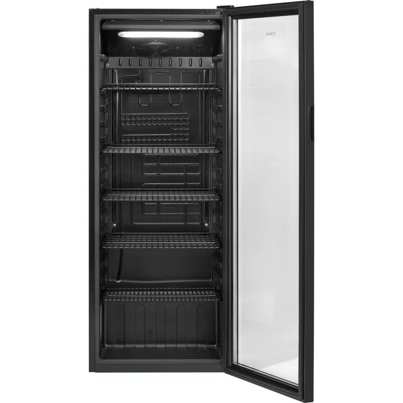 Bomann KSG 7292 Glass Door Refrigerator 143cm White