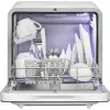 Bomann TSG 5702 Tabletop Dishwasher White with 5L Water Tank, 2 Place Settings, 6 Programs, Energy Class F