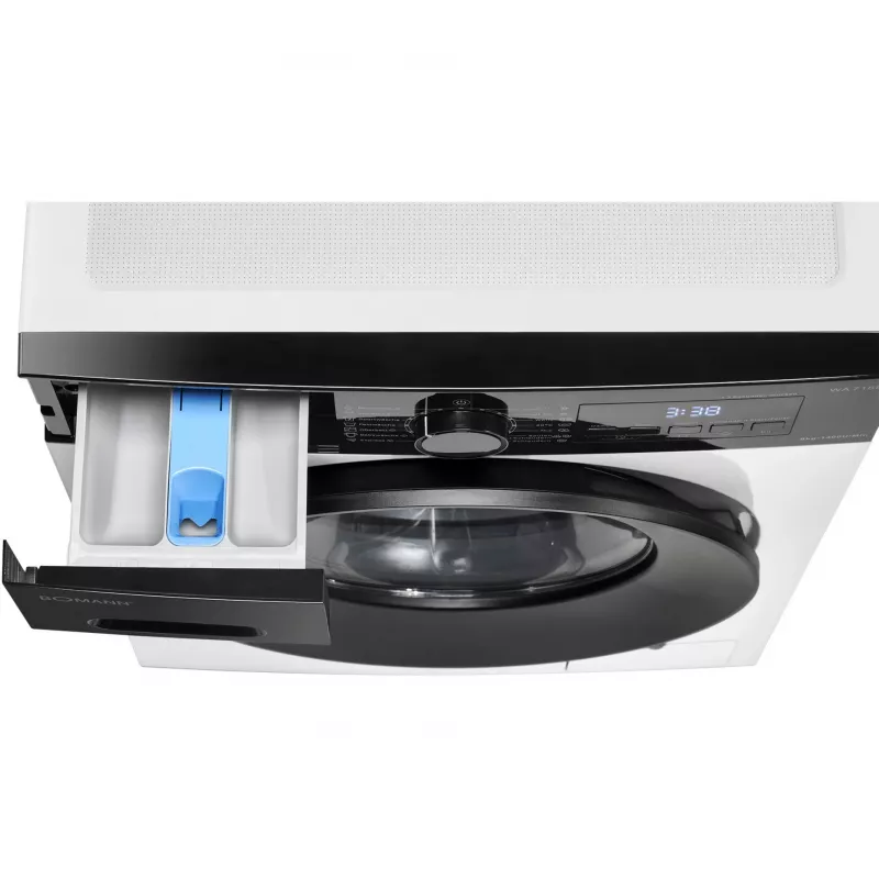 BOMANN WA 7188 Heart-Shaped Waffle Maker, 1300 W, White/Black