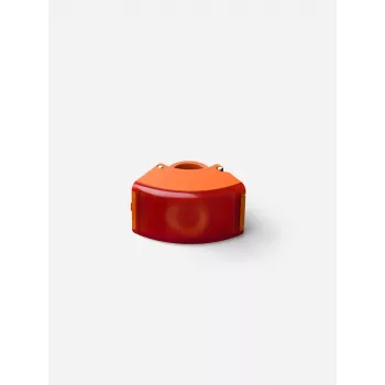 BOOKMAN Curve Rear Light 37 Lumens USB Rechargeable Bicycle Tail Light with 180° Visibility, IP44, Tool-Free Mount, Black