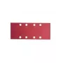Bosch 2609256A82 10-Piece Sanding Sheets 186x93 mm Grit 60/80/120 Red Wood and Paint