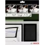 Bosch Accessories 2609256C47 Hand Sanding Paper Set Grit 240, 400, 600 230 mm x 280 mm 3 Sheets