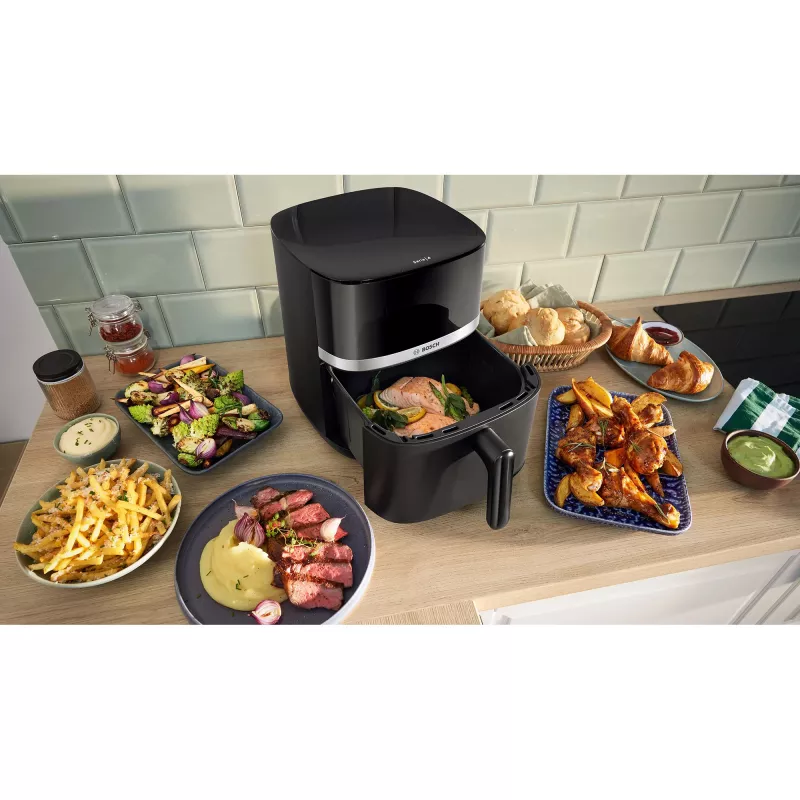BOSCH Air Fryer MAF462B0 Series 4 (Black, 2050 W, Basket 6.1 L)