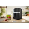 BOSCH Air Fryer MAF462B0 Series 4 (Black, 2050 W, Basket 6.1 L)