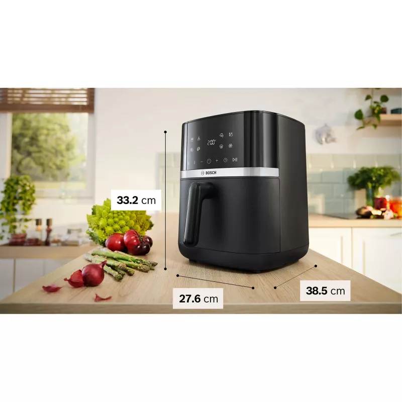 BOSCH Air Fryer MAF462B0 Series 4 (Black, 2050 W, Basket 6.1 L)