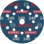 Bosch Expert M480 Net Sanding Disc 150 mm P120 50-Pack Hook & Loop Multi-Hole for Random Orbit Sanders 2608902449