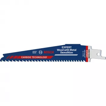 Bosch Expert S 967 XHM Sabre Saw Blade – Wood with Metal Demolition, 150mm, 10 Pieces