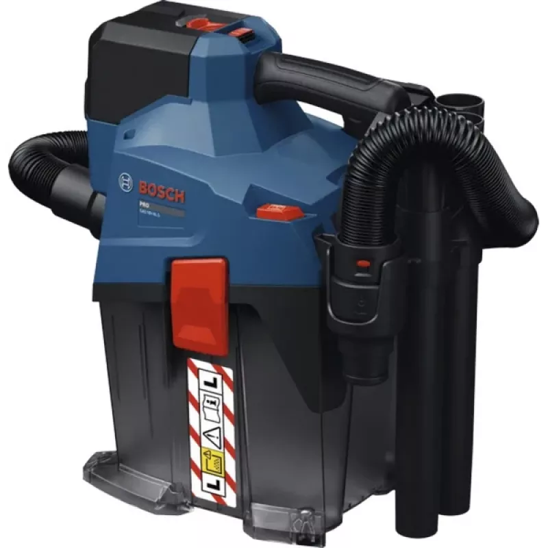 BOSCH GAS 18V-6LS Cordless Vacuum Cleaner (Blue/Black, Bare Tool)