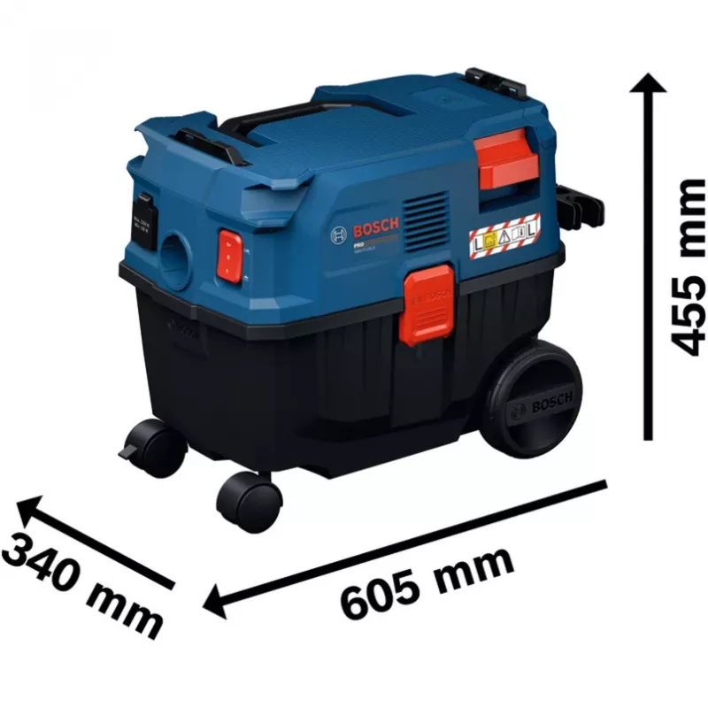 Bosch GAS12-25LS Allzwecksauger 1250 W 25 L Wet & Dry Vacuum Cleaner