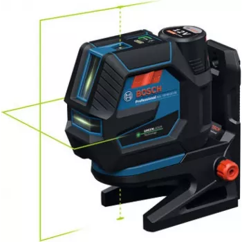 Bosch GCL 12V-50-22 CG Professional Cordless Combination Laser (Blue/Black, Green Laser Lines and Plumb Points, RM 20 Rotating Mount Included)