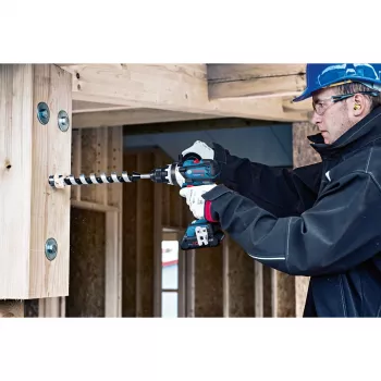 Bosch GSB 18V-110 C Professional 18V Cordless Impact Drill (Tool Only, Blue/Black)