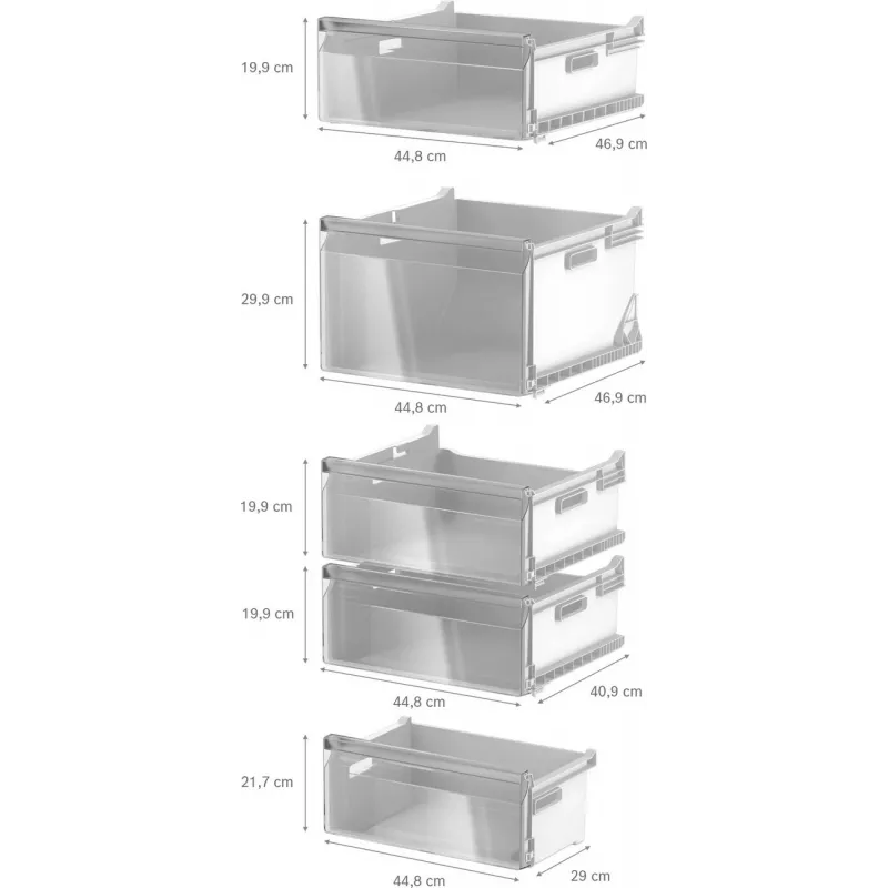 Bosch GSN36VCCG Freestanding Upright Freezer, NoFrost, 242 L, E Energy Class, Inox-look