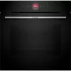 Bosch HBG7341B1 Series 8 Built-in Electric Oven, 71L, Pyrolytic Self-Cleaning, Black, 60 cm