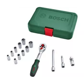Bosch Home and Garden 1/4 inch Ratchet Set 27-Piece (1600A02BY0)
