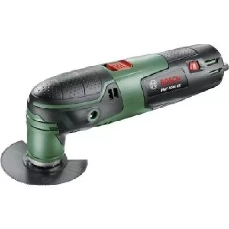 Bosch Home and Garden PMF 2000 CE 0603102003 Multifunction Tool with 10-Piece Accessory Set, 220 W, Starlock, Variable Speed