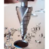 Bosch HSS Step Drill Bit 4-20 mm, 3-Flat Shank, 70.5 mm Length 2608597519