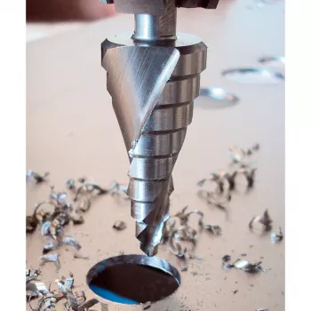 Bosch HSS Step Drill Bit 4-20 mm, 3-Flat Shank, 70.5 mm Length 2608597519